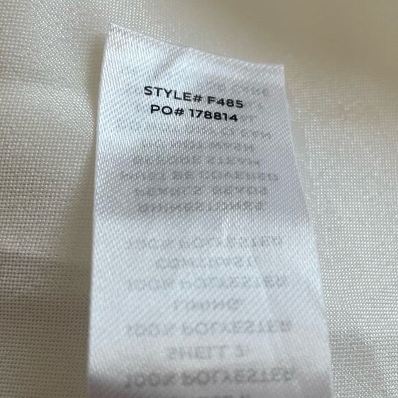 Lulus Enchanting Eternity Ivory Pearl Lace-Up Backless Maxi Dress Women’s Sz 2 - Picture 10 of 12